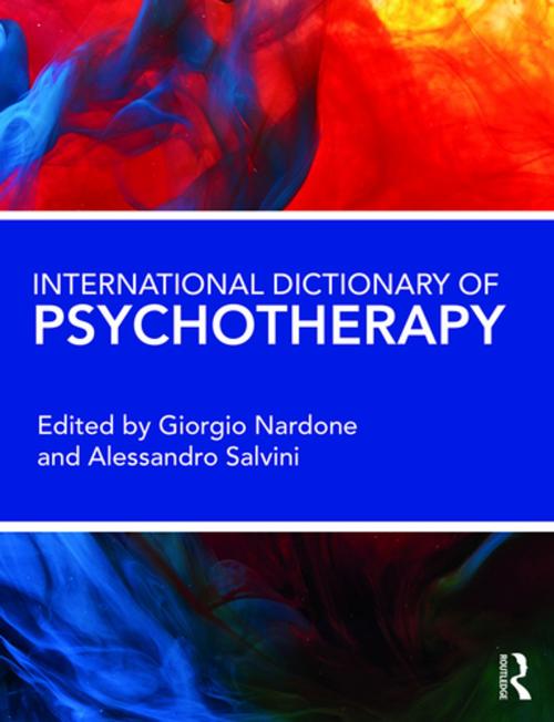 Cover of the book International Dictionary of Psychotherapy by , Taylor and Francis
