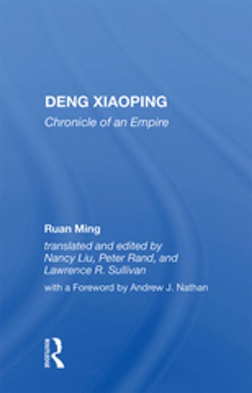 Cover of the book Deng Xiaoping by Ruan Ming, Taylor and Francis