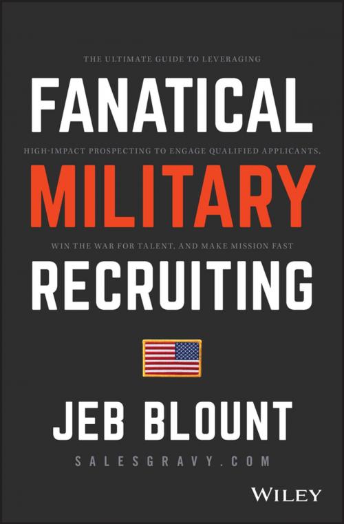 Cover of the book Fanatical Military Recruiting by Jeb Blount, Wiley