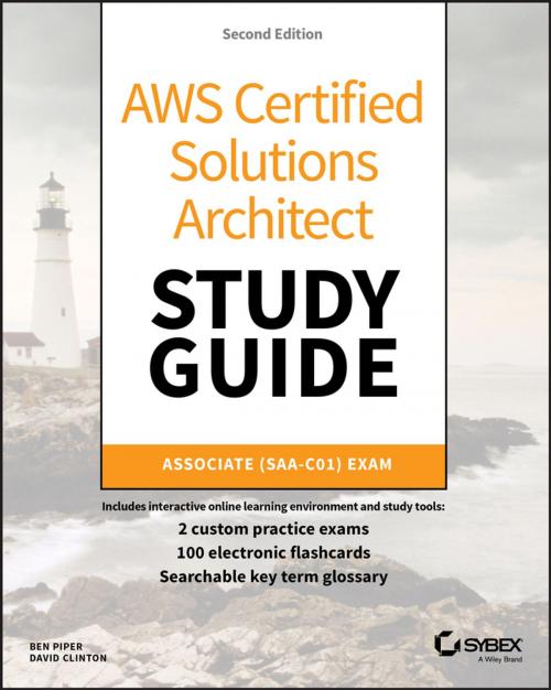 Cover of the book AWS Certified Solutions Architect Study Guide by Ben Piper, David Clinton, Wiley