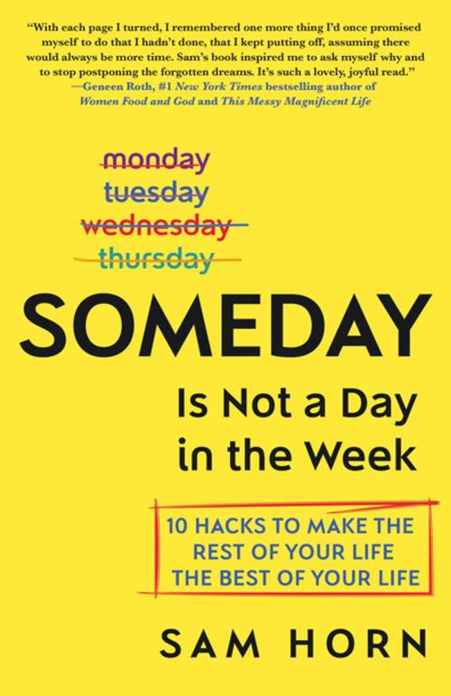 Cover of the book Someday Is Not a Day in the Week by Sam Horn, St. Martin's Press
