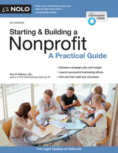 Cover of the book Starting & Building a Nonprofit by Peri Pakroo, J.D., NOLO