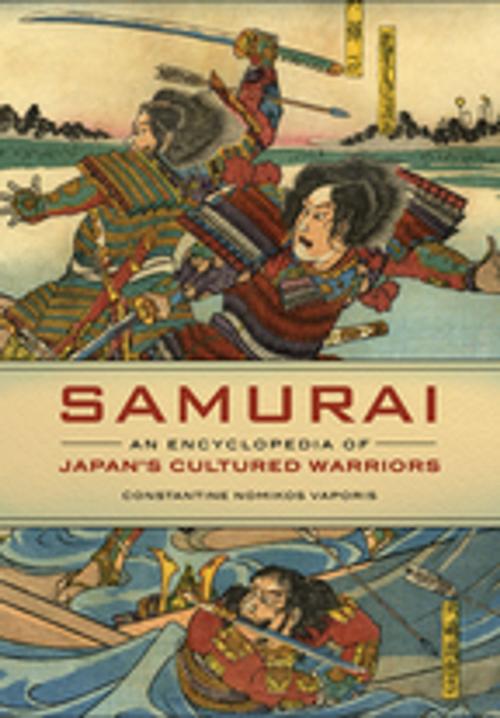 Cover of the book Samurai: An Encyclopedia of Japan's Cultured Warriors by Constantine Nomikos Vaporis Ph.D., ABC-CLIO