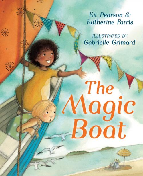 Cover of the book The Magic Boat by Kit Pearson, Katherine Farris, Orca Book Publishers