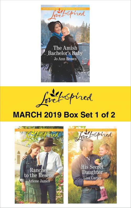 Cover of the book Harlequin Love Inspired March 2019 - Box Set 1 of 2 by Jo Ann Brown, Arlene James, Lisa Carter, Harlequin