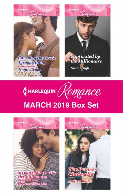 Cover of the book Harlequin Romance March 2019 Box Set by Jennifer Faye, Nina Singh, Therese Beharrie, Andrea Bolter, Harlequin