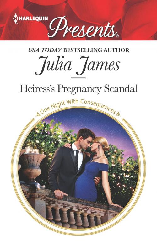 Cover of the book Heiress's Pregnancy Scandal by Julia James, Harlequin
