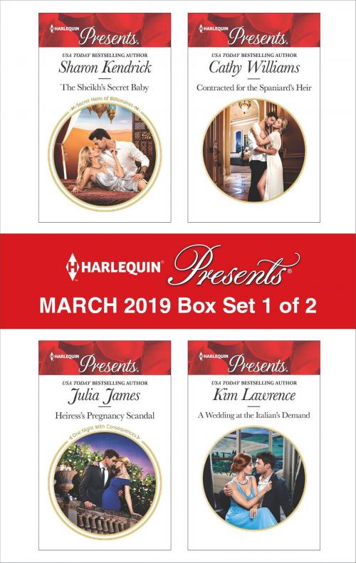 Cover of the book Harlequin Presents - March 2019 - Box Set 1 of 2 by Sharon Kendrick, Julia James, Cathy Williams, Kim Lawrence, Harlequin