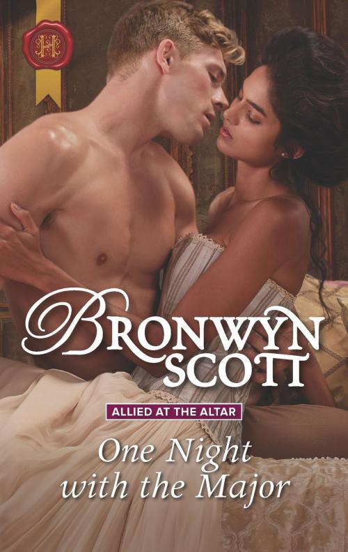 Cover of the book One Night with the Major by Bronwyn Scott, Harlequin