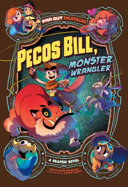 Cover of the book Pecos Bill, Monster Wrangler by Benjamin Harper, Capstone
