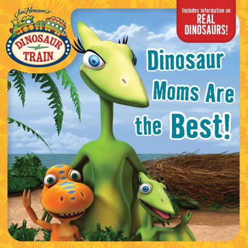 Cover of the book Dinosaur Moms Are the Best! by Ximena Hastings, Simon Spotlight