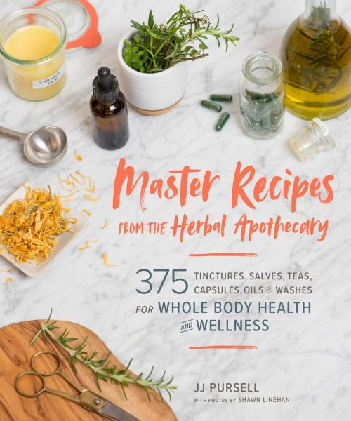 Cover of the book Master Recipes from the Herbal Apothecary by JJ Pursell, Timber Press