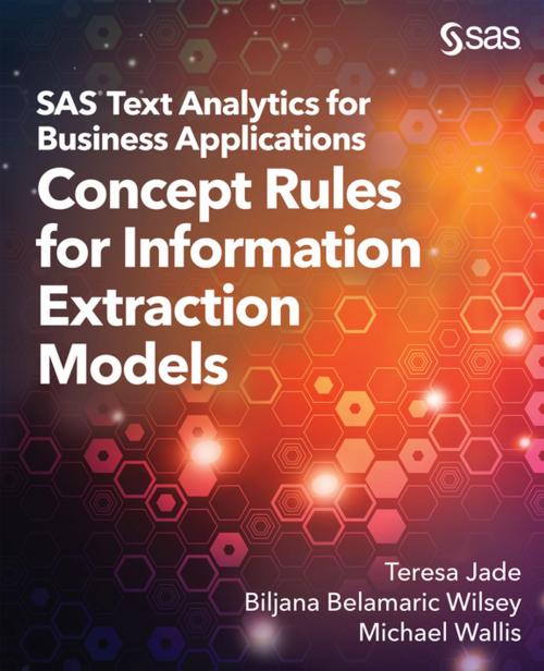 Cover of the book SAS Text Analytics for Business Applications by Teresa Jade, Biljana Belamaric-Wilsey, Michael Wallis, SAS Institute