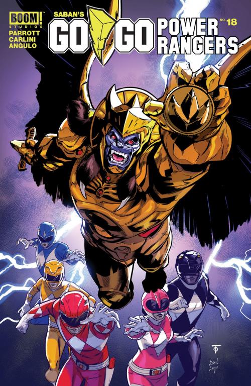 Cover of the book Saban's Go Go Power Rangers #18 by Ryan Parrott, Raul Angulo, BOOM! Studios