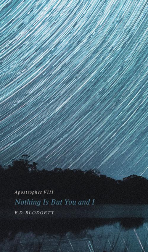 Cover of the book Apostrophes VIII by E.D. Blodgett, The University of Alberta Press