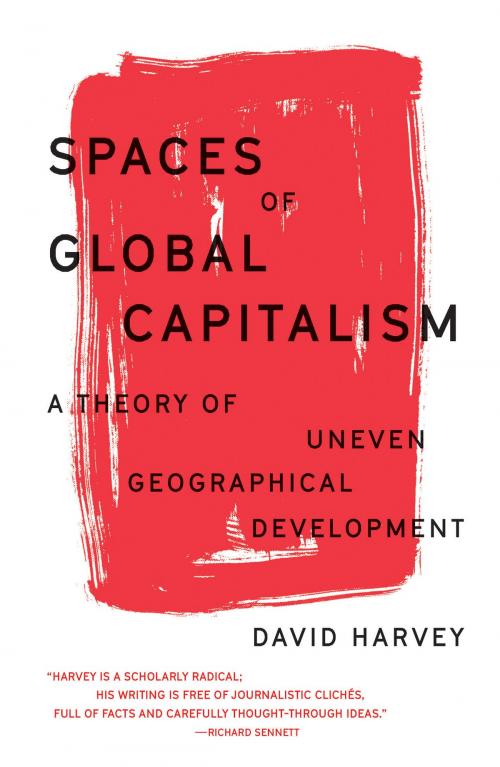 Cover of the book Spaces of Global Capitalism by David Harvey, Verso Books