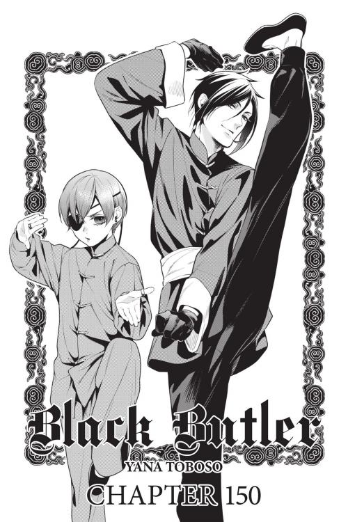 Cover of the book Black Butler, Chapter 150 by Yana Toboso, Yen Press