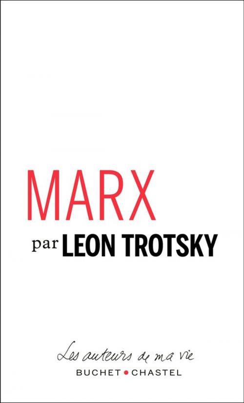 Cover of the book Marx by Leon Trotsky, Buchet/Chastel
