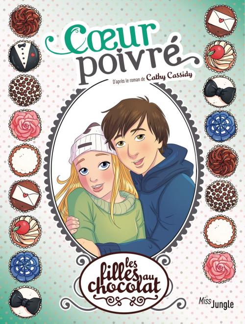 Cover of the book Les filles au chocolat T9 by Véronique Grisseaux, Studio Yellowhale, Jungle