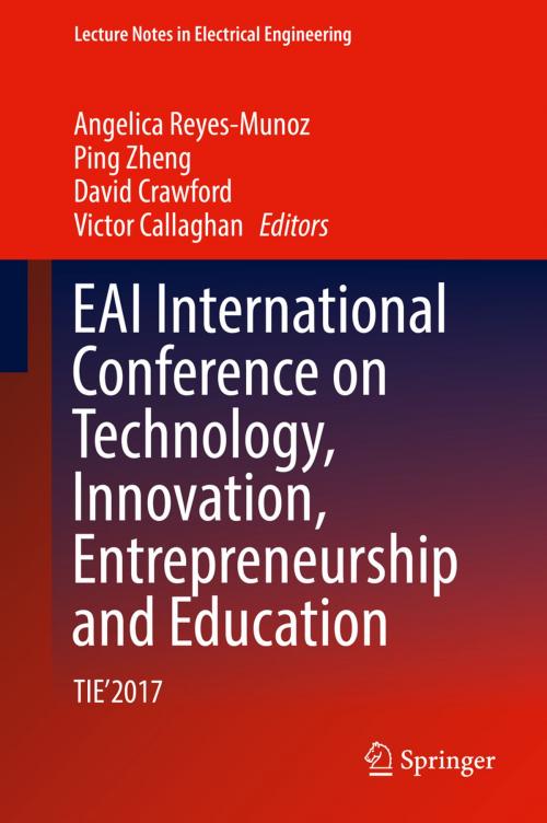 Cover of the book EAI International Conference on Technology, Innovation, Entrepreneurship and Education by , Springer International Publishing