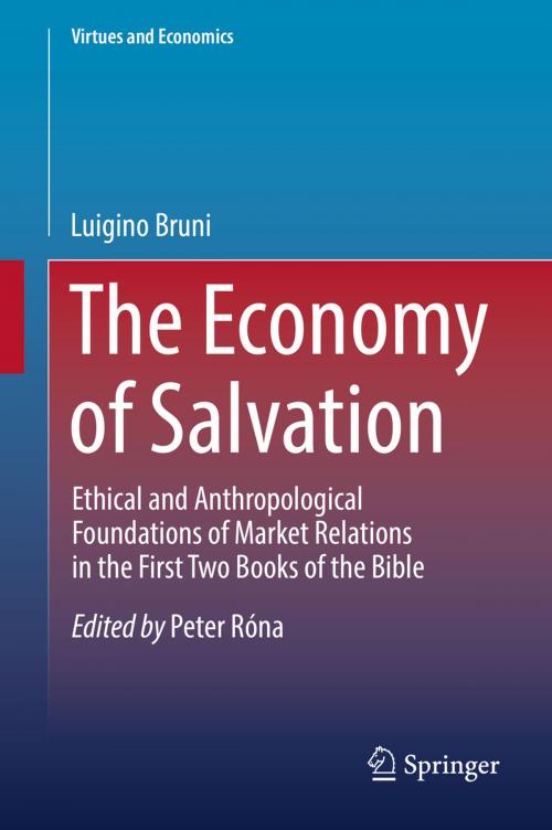 Cover of the book The Economy of Salvation by Luigino Bruni, Springer International Publishing