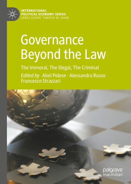 Cover of the book Governance Beyond the Law by , Springer International Publishing