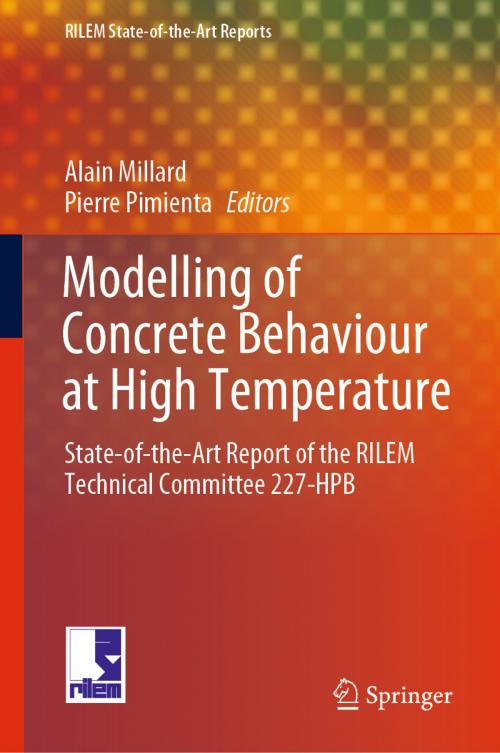 Cover of the book Modelling of Concrete Behaviour at High Temperature by , Springer International Publishing