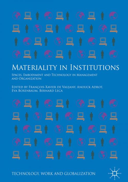 Cover of the book Materiality in Institutions by , Springer International Publishing
