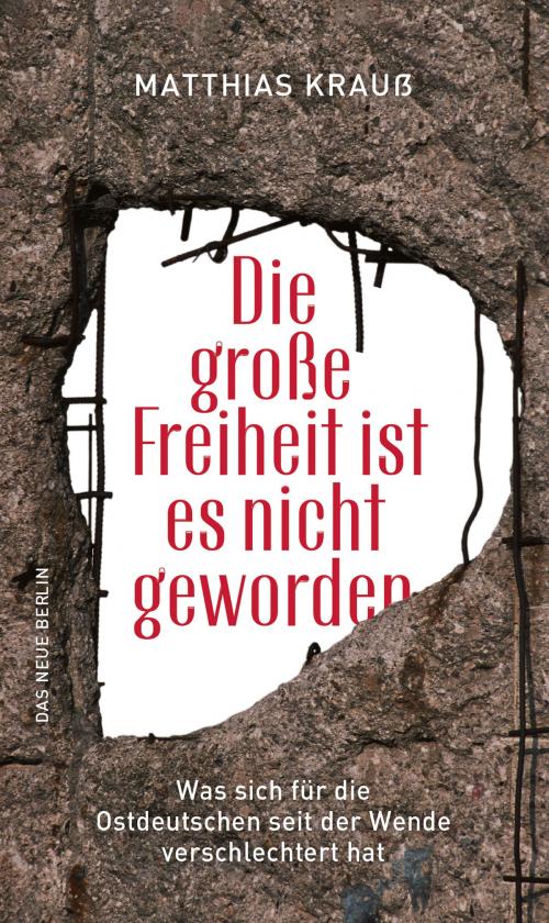 Cover of the book Die große Freiheit ist es nicht geworden by Matthias Krauß, Das Neue Berlin