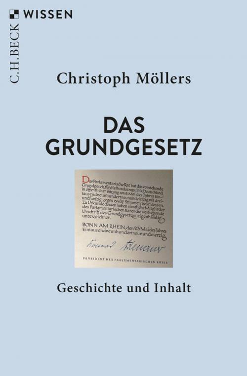 Cover of the book Das Grundgesetz by Christoph Möllers, C.H.Beck