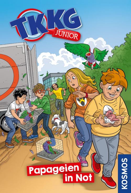 Cover of the book TKKG Junior, 5, Papageien in Not by Kirsten Vogel, Franckh-Kosmos Verlags-GmbH & Co. KG