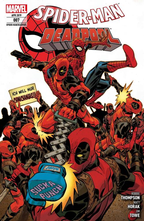 Cover of the book Spider-Man/Deadpool 7 - Eine Plage kommt selten allein by Robbie Thompson, Marvel bei Panini Comics