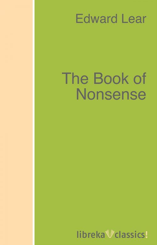 Cover of the book The Book of Nonsense by Edward Lear, libreka classics