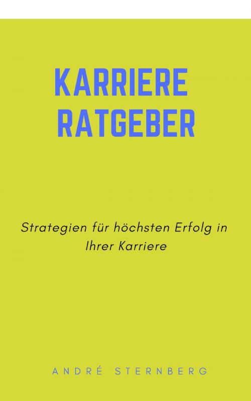 Cover of the book Karriere Ratgeber by Andre Sternberg, neobooks