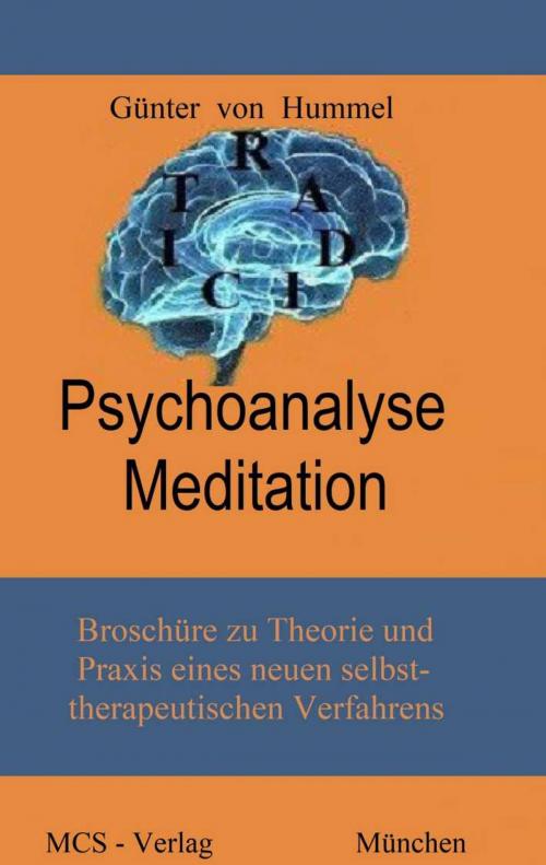 Cover of the book Psychoanalyse / Meditation by Günter von Hummel, Books on Demand