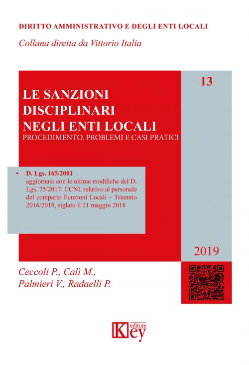 Cover of the book Le sanzioni disciplinari negli enti locali by AA.VV, Key Editore Srl