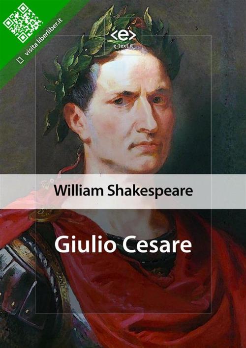 Cover of the book Giulio Cesare by William Shakespeare, E-text