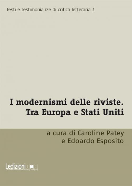 Cover of the book I modernismi delle riviste by Collectif, Ledizioni