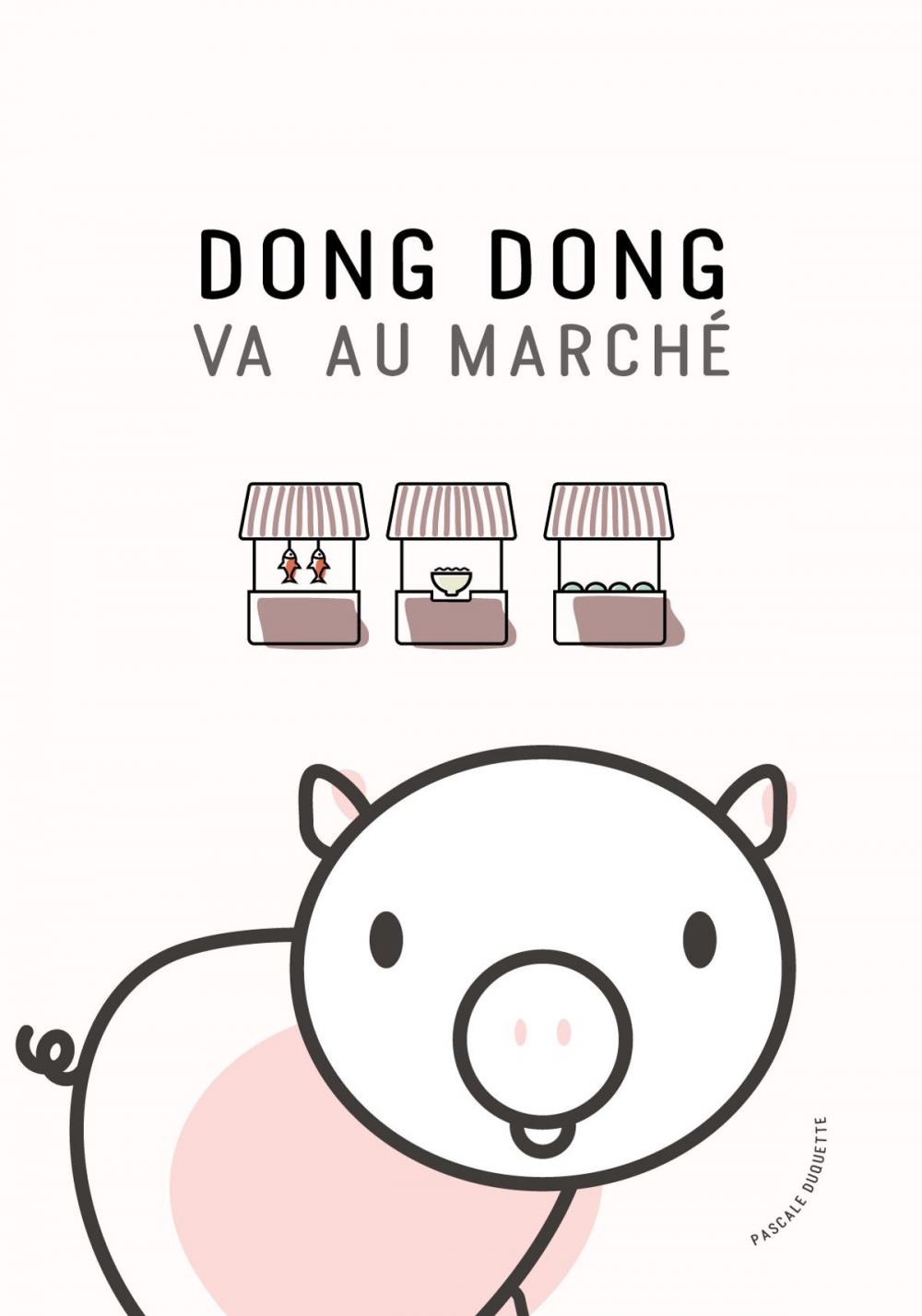 Big bigCover of Dong Dong va au marché