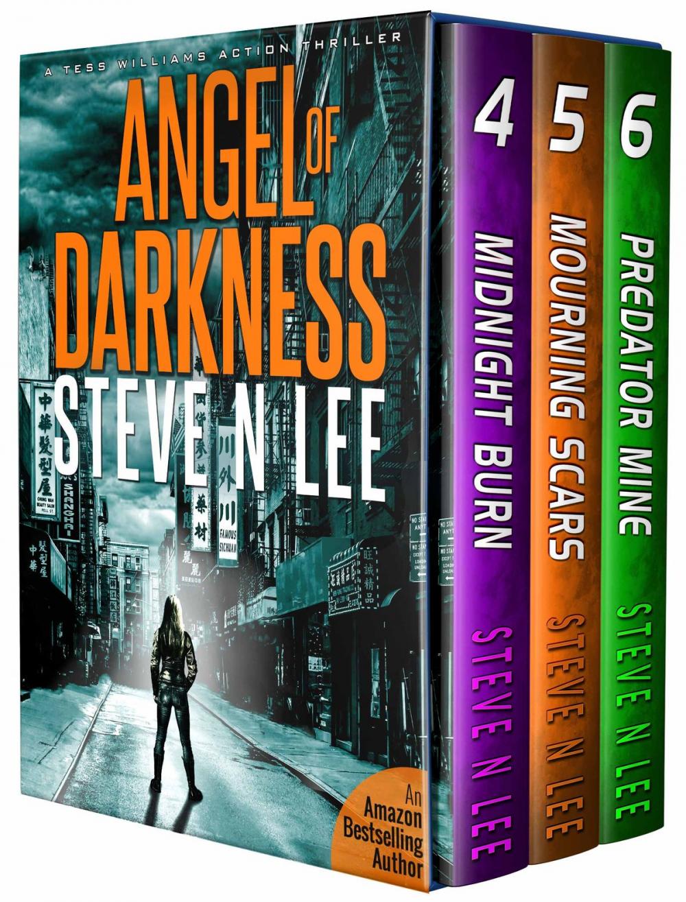 Big bigCover of Angel of Darkness Action Thrillers Books 04-06