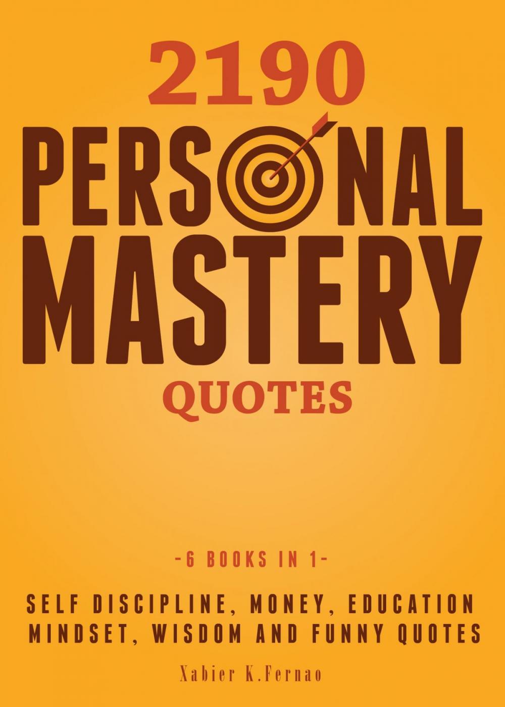 Big bigCover of 2190 Personal Mastery Quotes