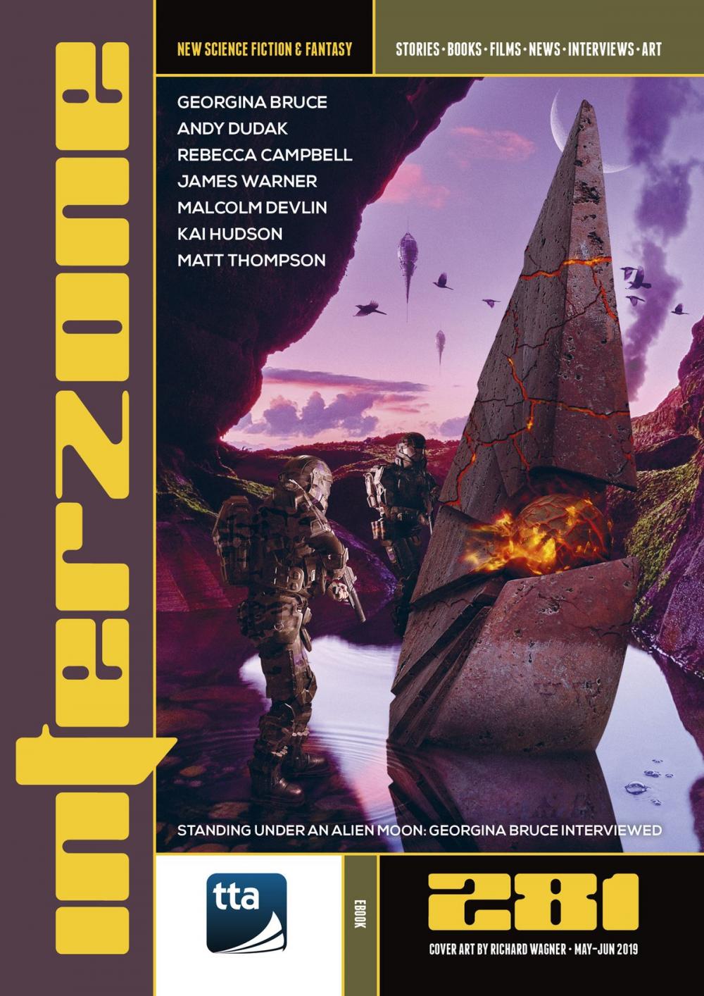 Big bigCover of Interzone #281 (May-June 2019)