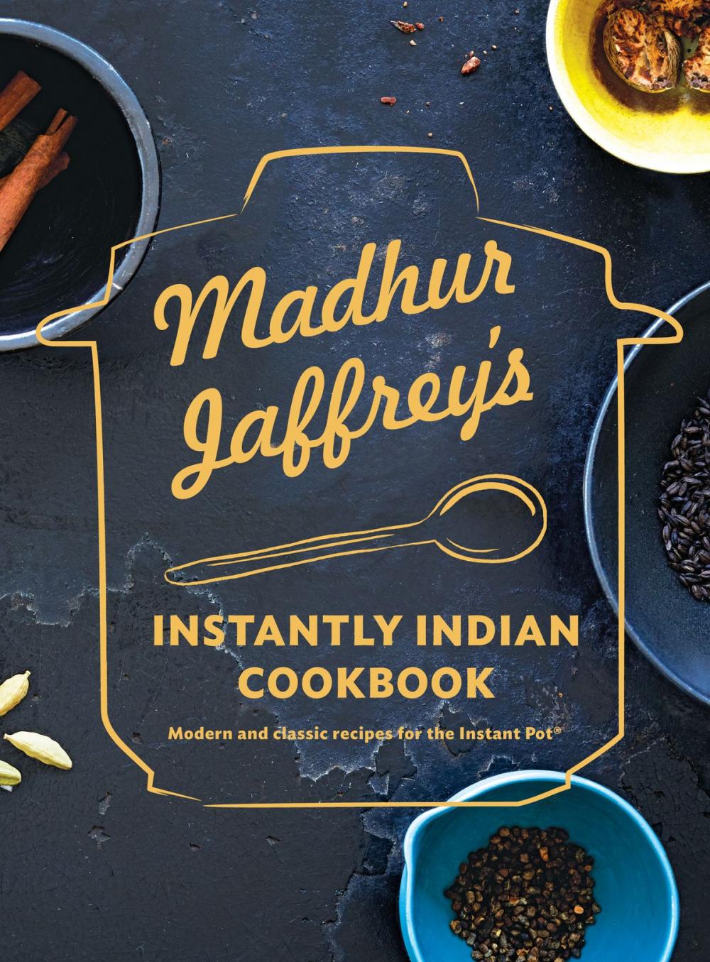 Big bigCover of Madhur Jaffrey's Instantly Indian Cookbook