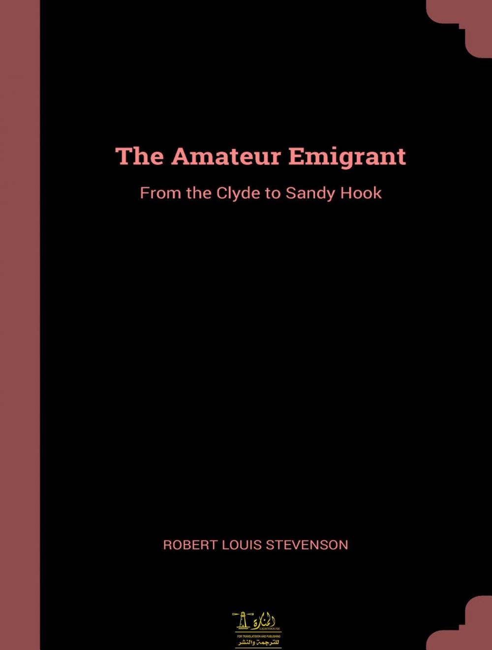 Big bigCover of The Amateur Emigrant