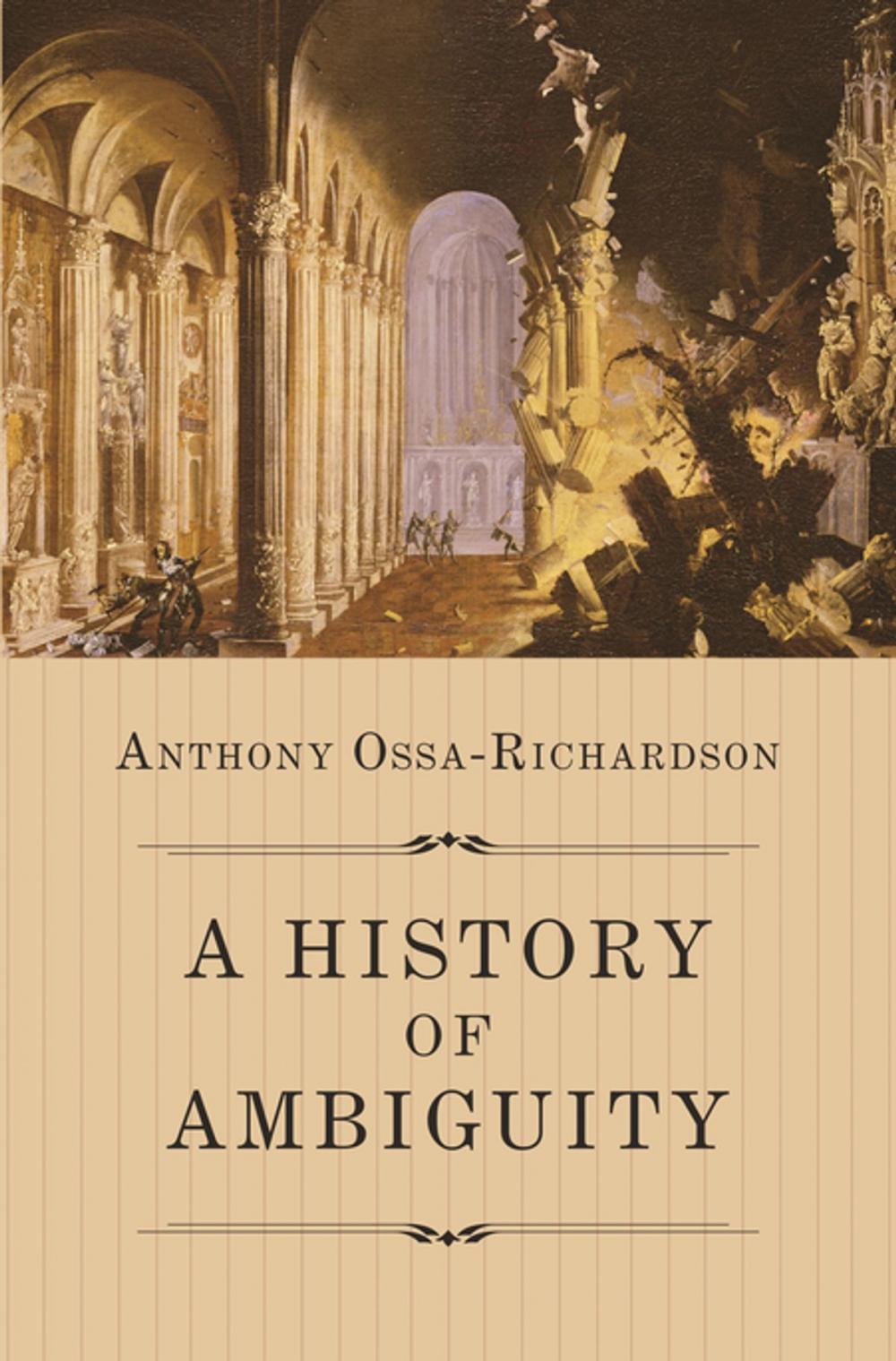 Big bigCover of A History of Ambiguity
