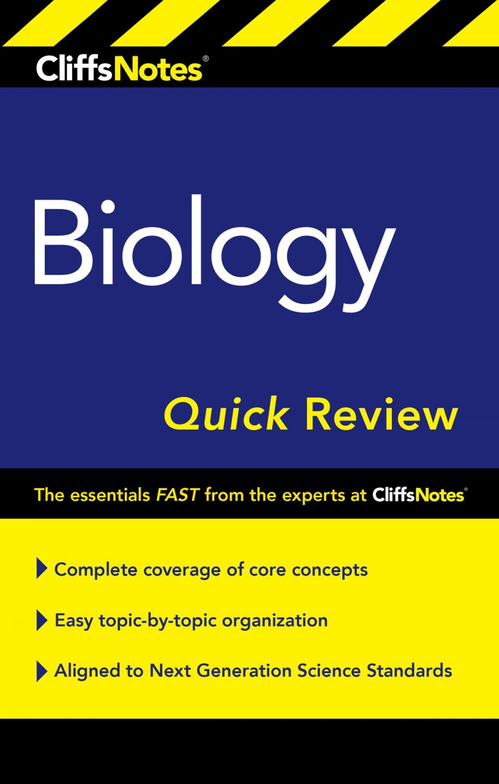 Big bigCover of CliffsNotes Biology Quick Review Third Edition