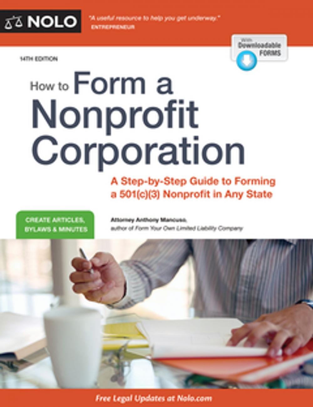 Big bigCover of How to Form a Nonprofit Corporation (National Edition)