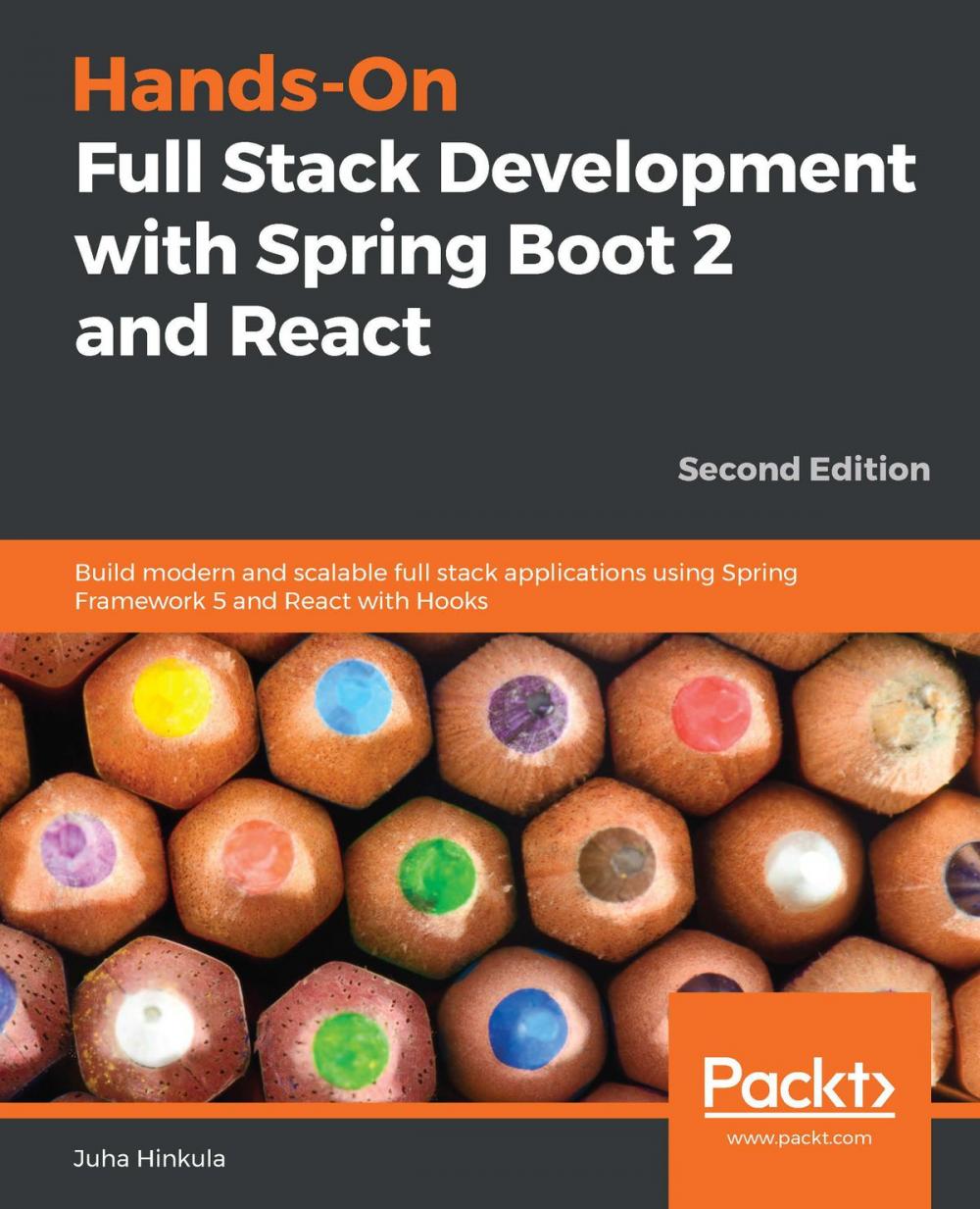 Big bigCover of Hands-On Full Stack Development with Spring Boot 2 and React