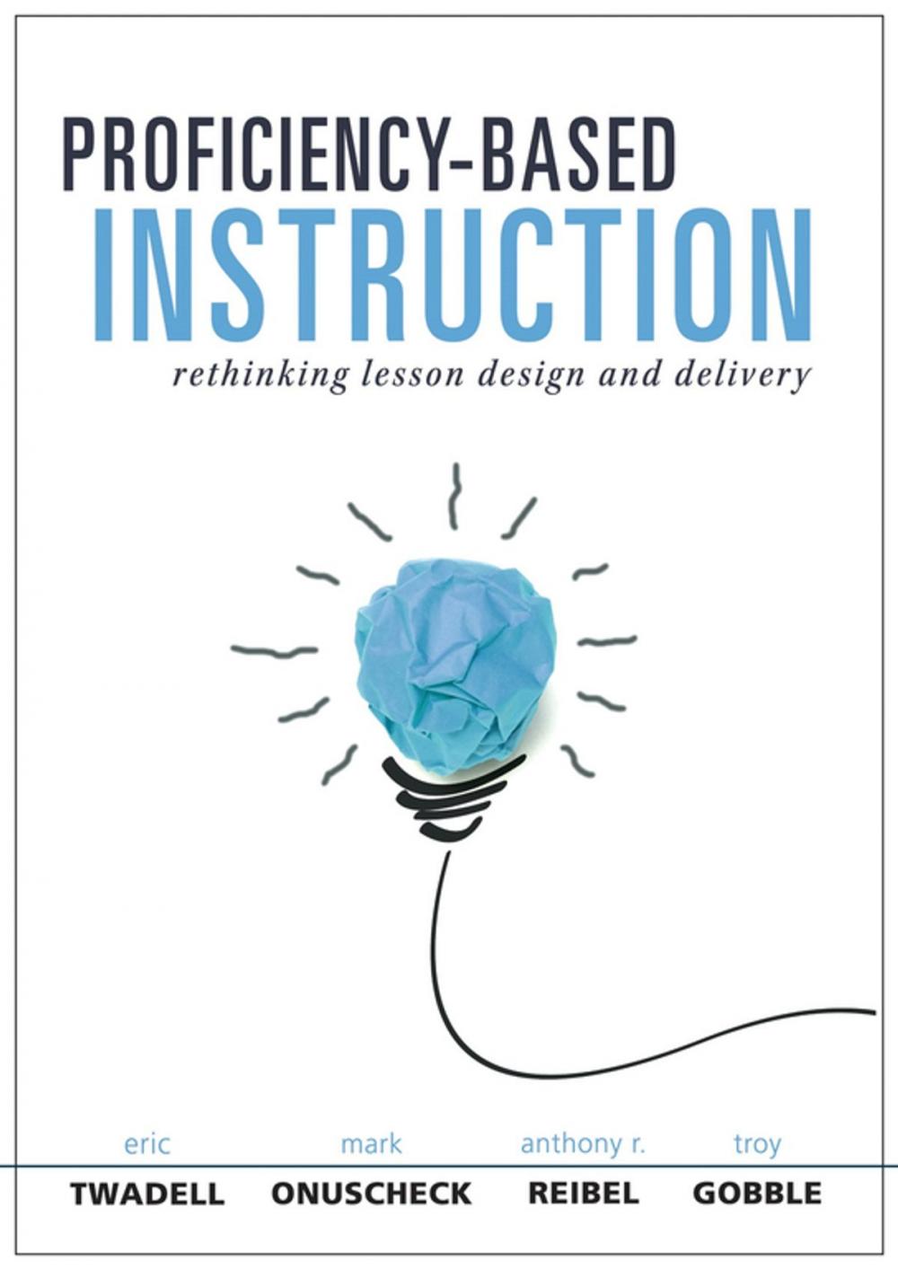 Big bigCover of Proficiency-Based Instruction