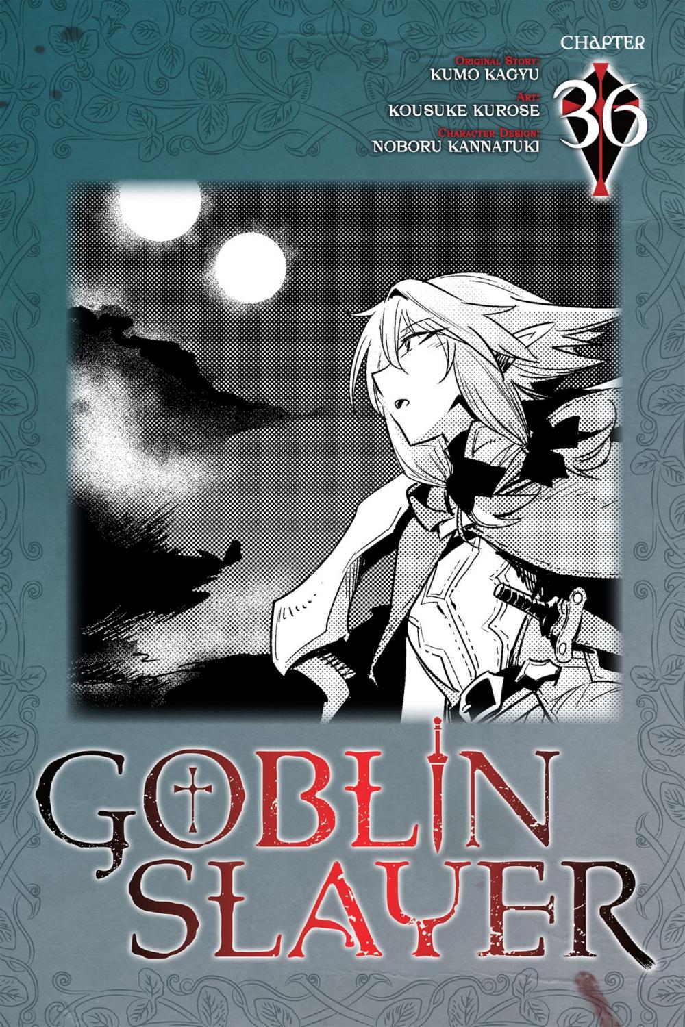 Big bigCover of Goblin Slayer, Chapter 36 (manga)
